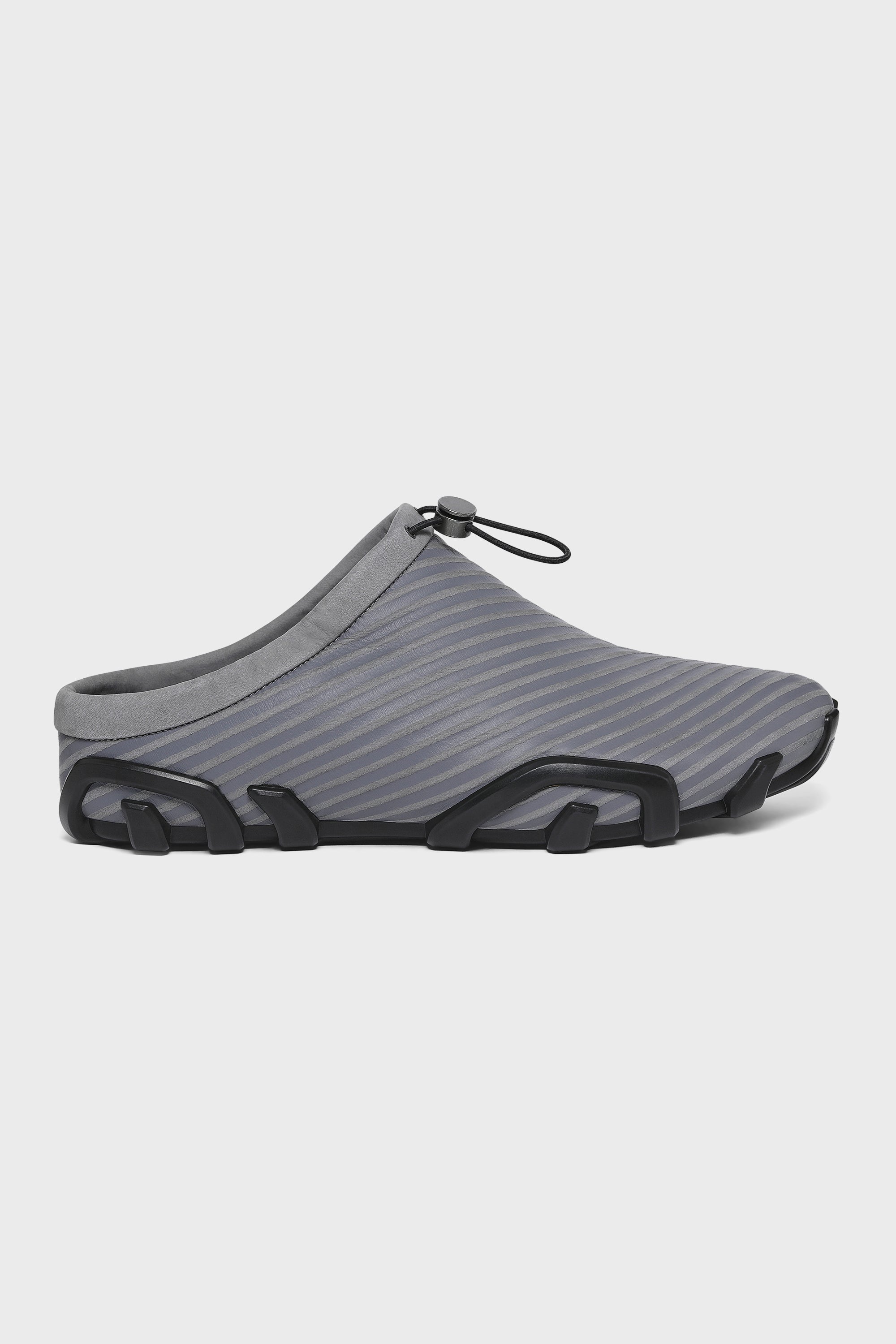 AT.KOLLEKTIVE × KIKO KOSTADINOV - SAIDA SLIP-ON STEEL GREY 