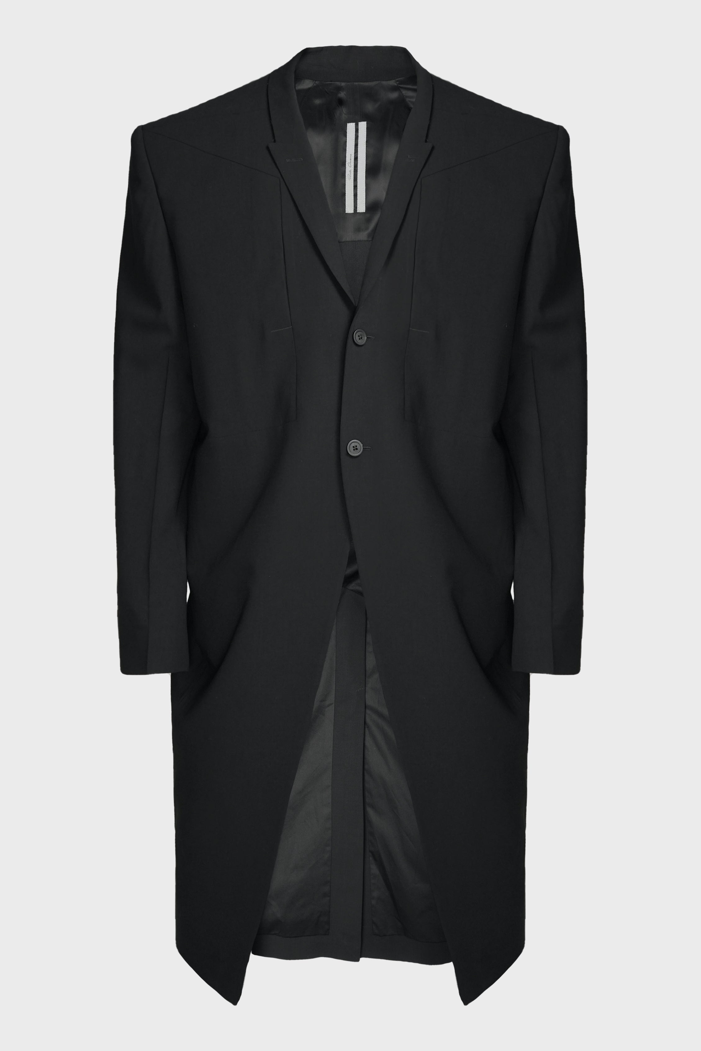 RICK OWENS - TATLIN COAT BLACK – LABSTORE WORLD
