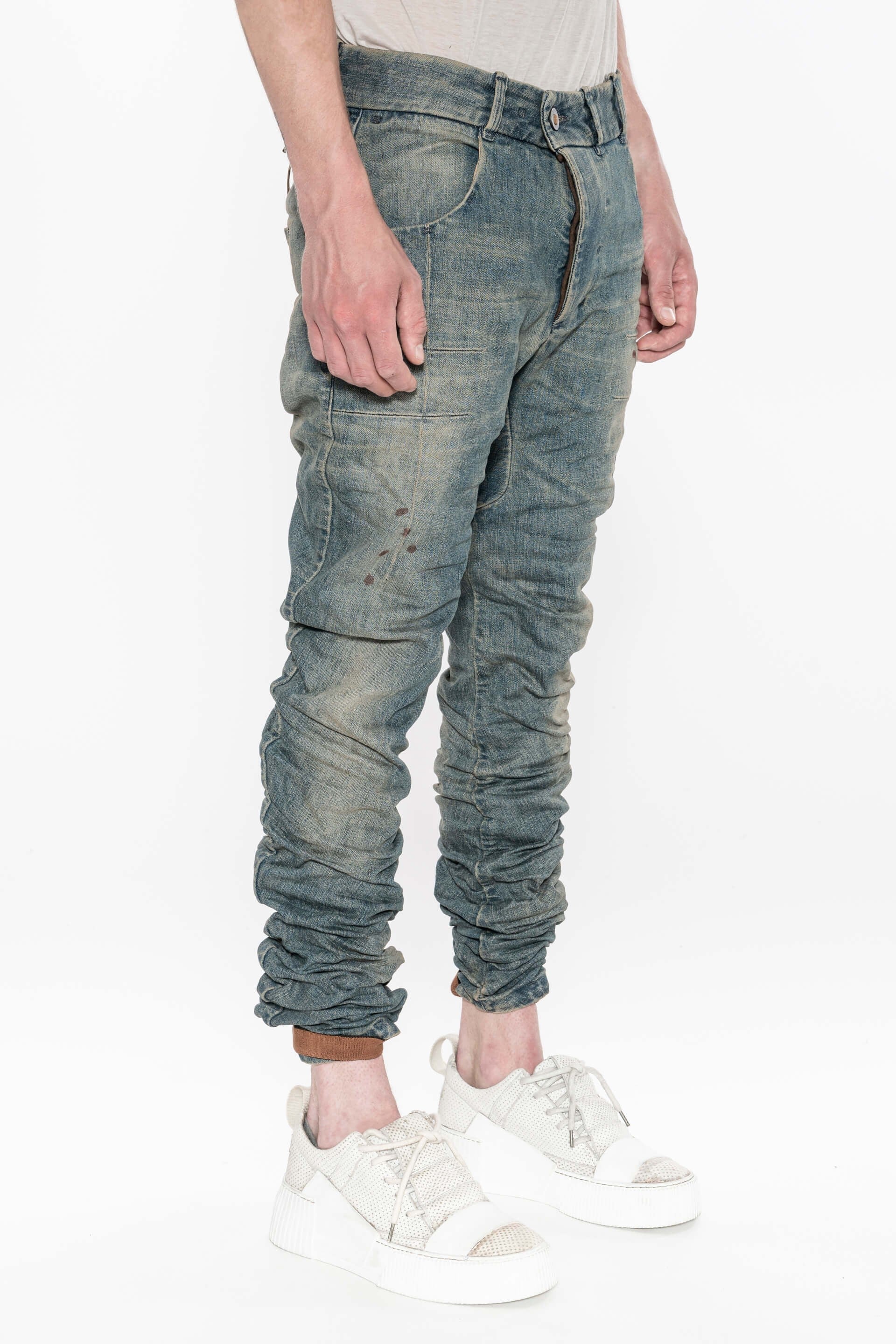 BORIS BIDJAN SABERI - P13.D TF LIGHT DENIM ACID WASHED – LABSTORE