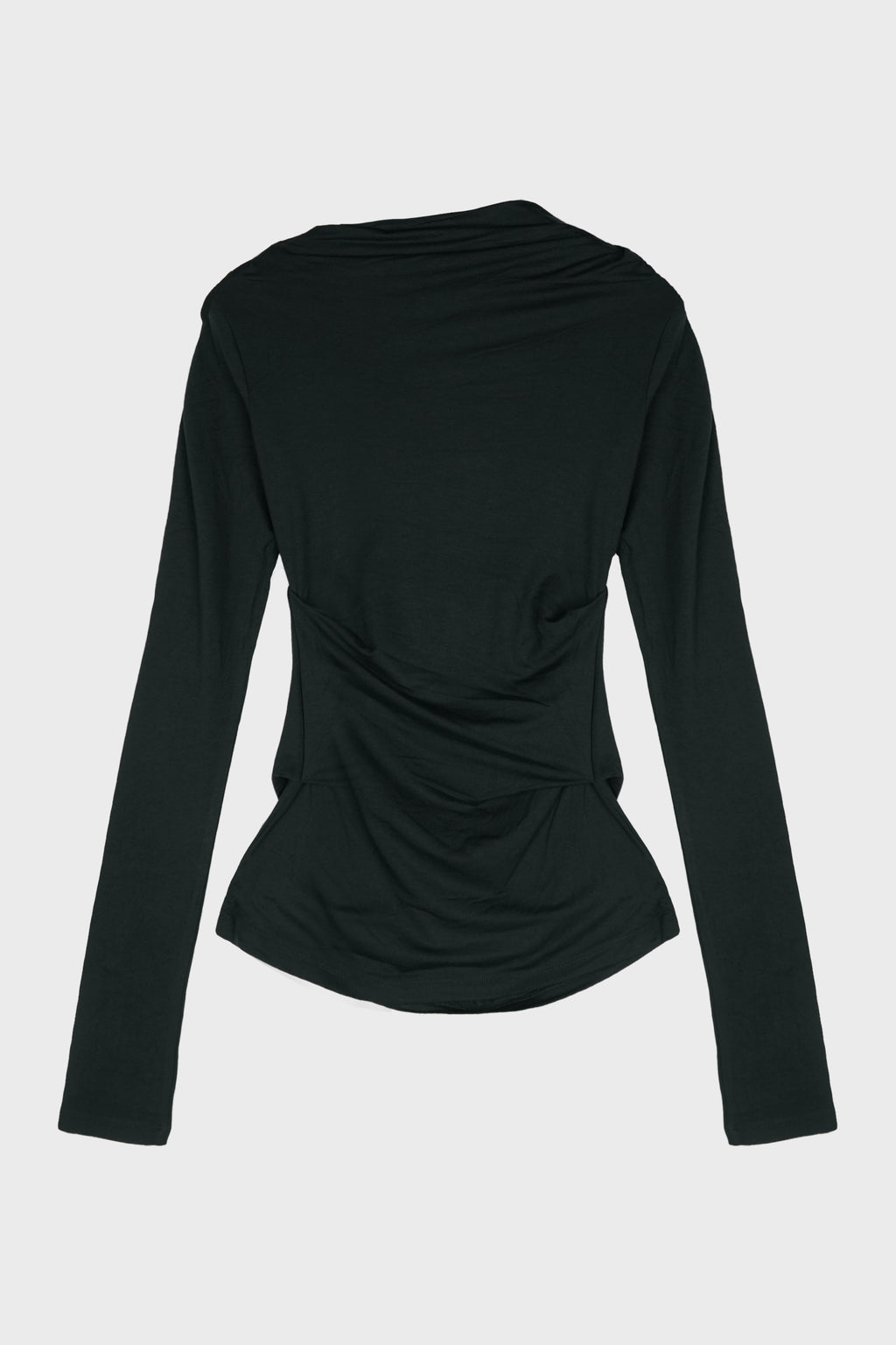 DRAPE TOP BLACK