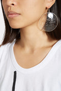 Clear message Earring