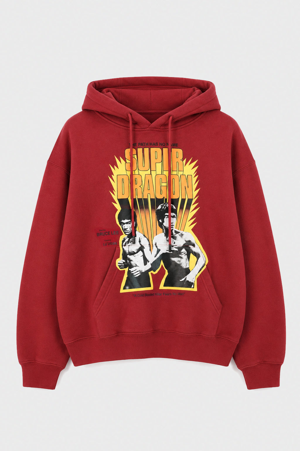 HEAVY WEIGHT GYM HOODIE CHILLI