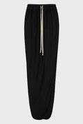 PULL ON PILLAR SKIRT BLACK