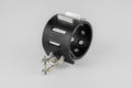 Restraint Charm Bracelet (Staple Stud Variant, 50mm, BLK+MA)
