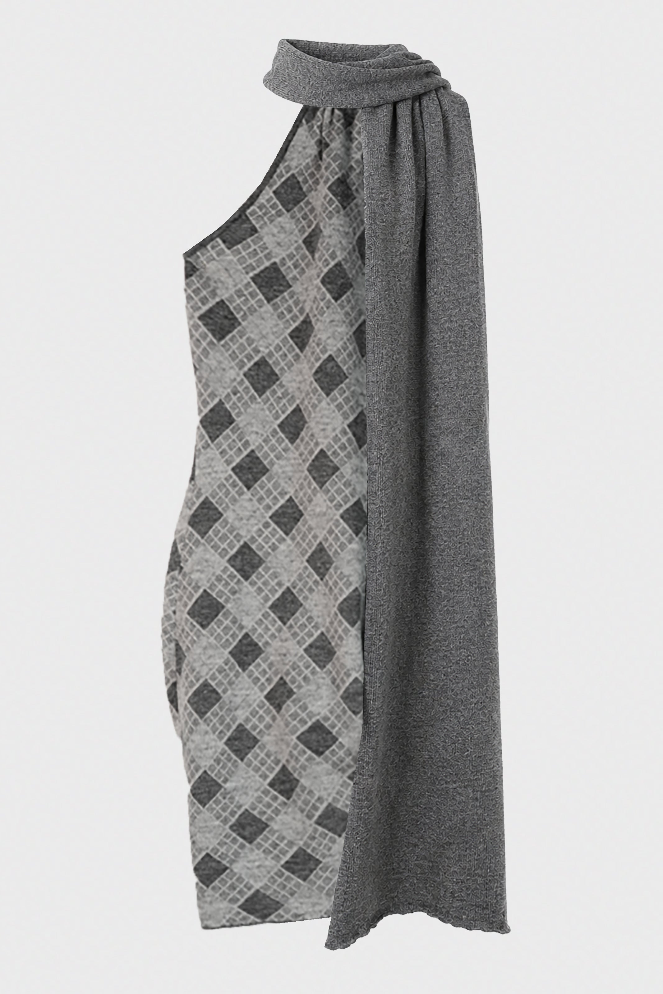 AXIS DRESS PLAID GREY
