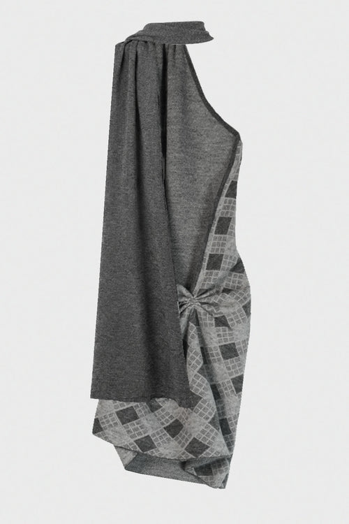 AXIS DRESS PLAID GREY