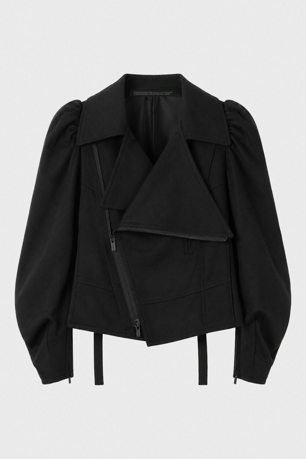 BIG LAPEL BIKER JACKET