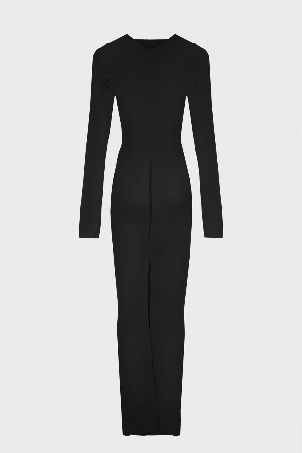 TEMPLE GOWN BLACK