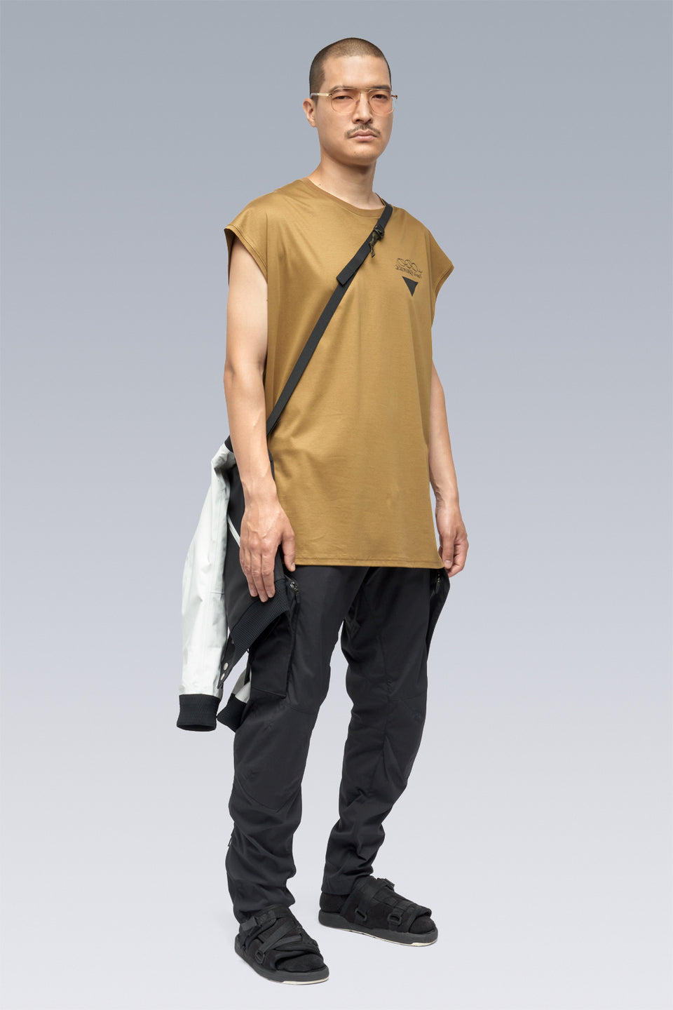 J94-VT 3L Varsity Jacket - BLACK/WHITE