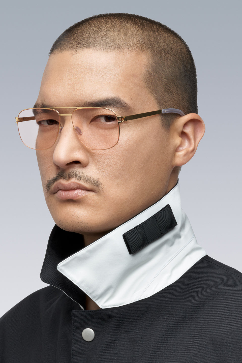 J94-VT 3L Varsity Jacket - BLACK/WHITE