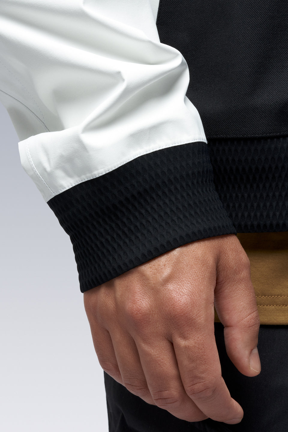 J94-VT 3L Varsity Jacket - BLACK/WHITE