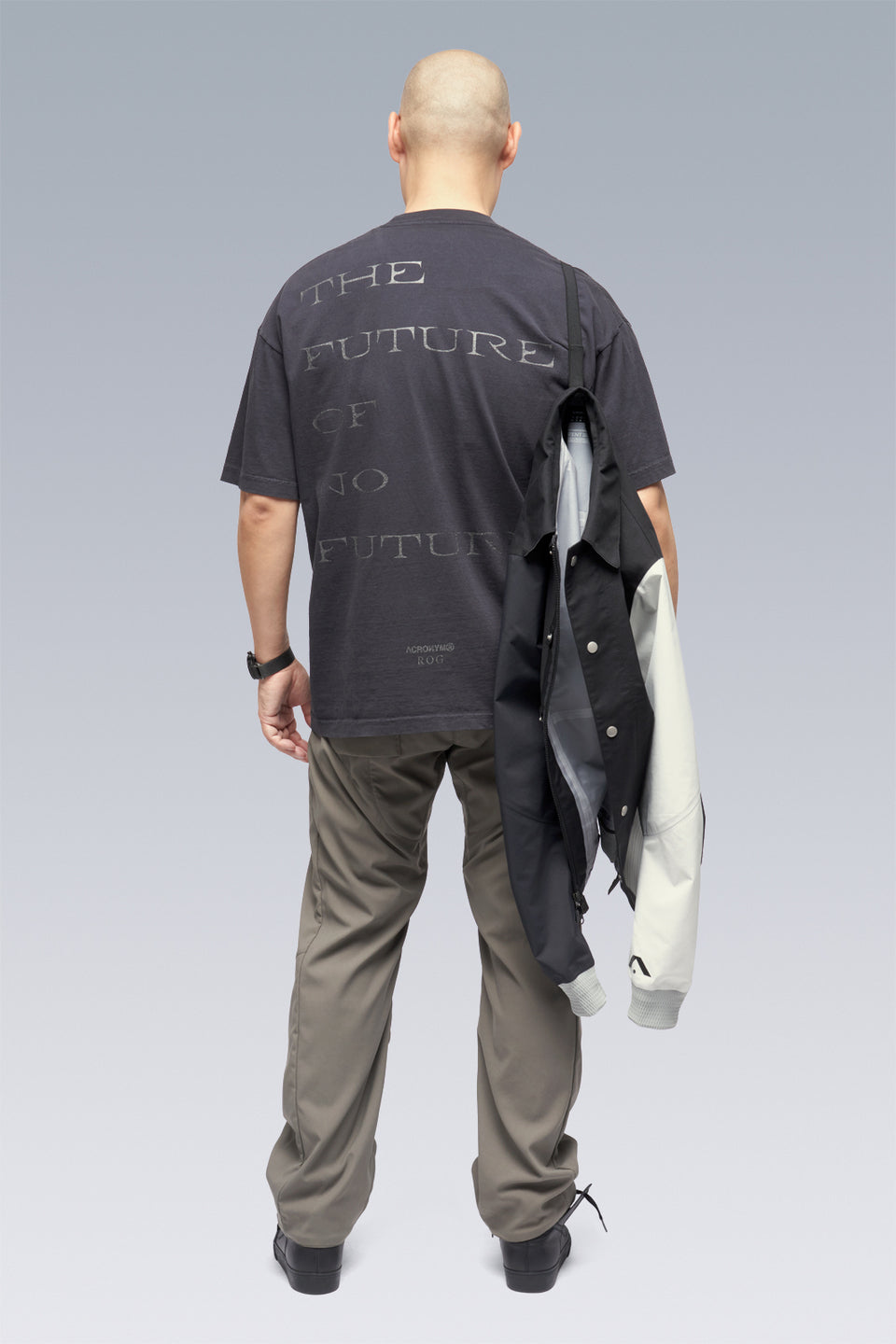 J94-VT 3L Varsity Jacket - BLACK/MULTI