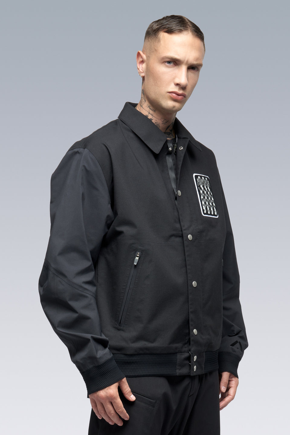 ACRONYM J94-VT 3L Varsity Jacket - BLACK/BLACK – LABSTORE WORLD