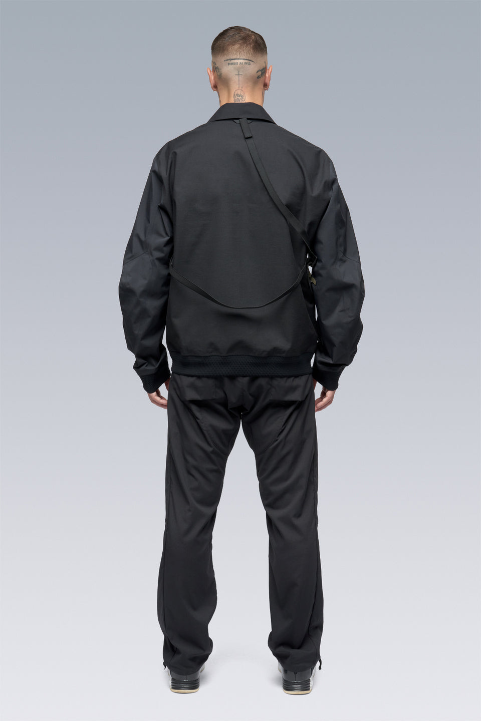 J94-VT 3L Varsity Jacket - BLACK/BLACK