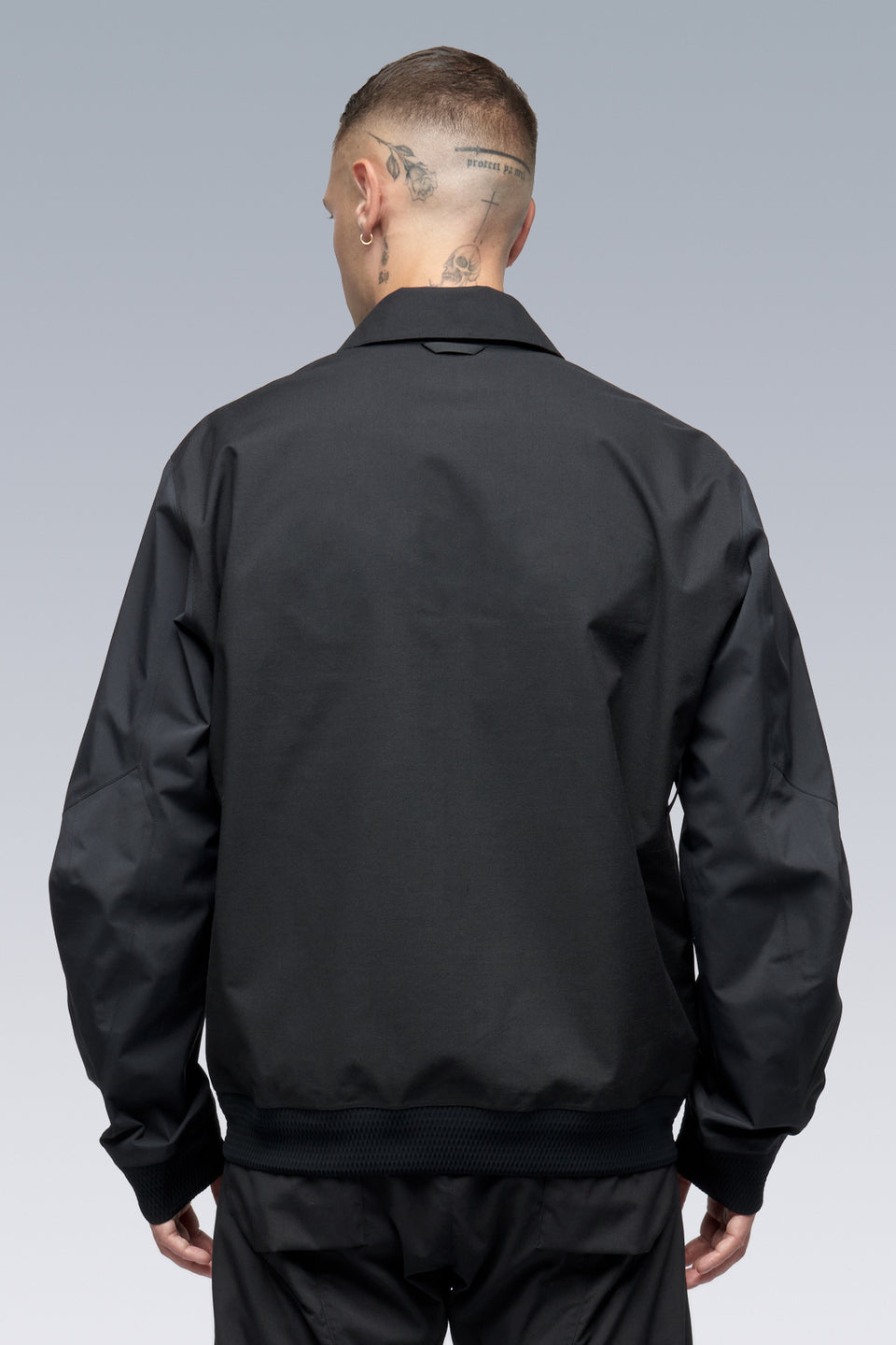 J94-VT 3L Varsity Jacket - BLACK/BLACK