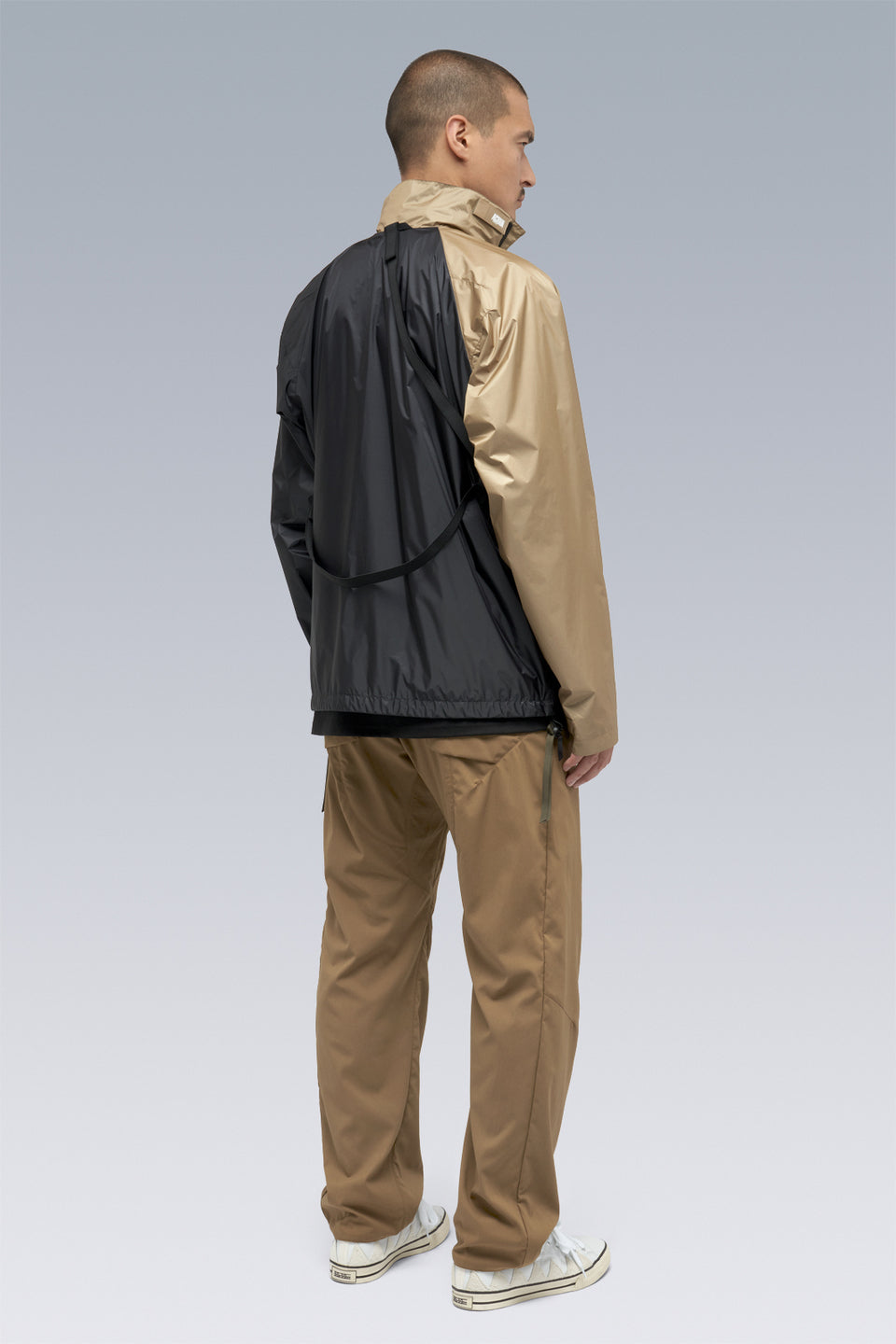 J95-WS 2L Gore-Tex Infinium™ Windstopper® Jacket - Black/Khaki