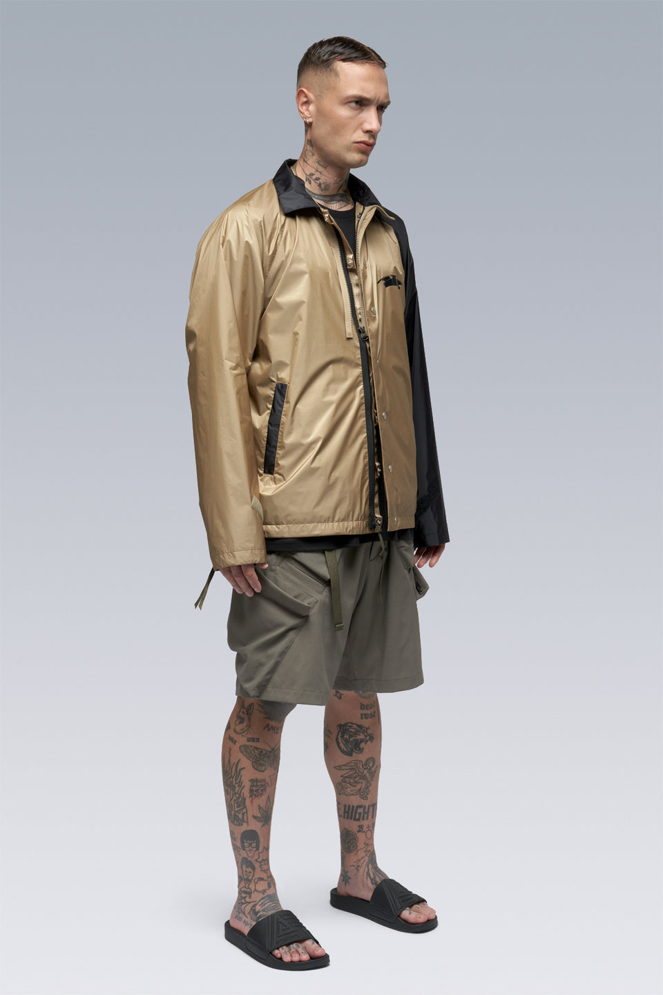 J95-WS 2L Gore-Tex Infinium™ Windstopper® Jacket - Khaki/Black