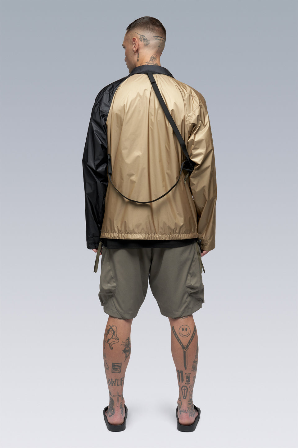 J95-WS 2L Gore-Tex Infinium™ Windstopper® Jacket - Khaki/Black