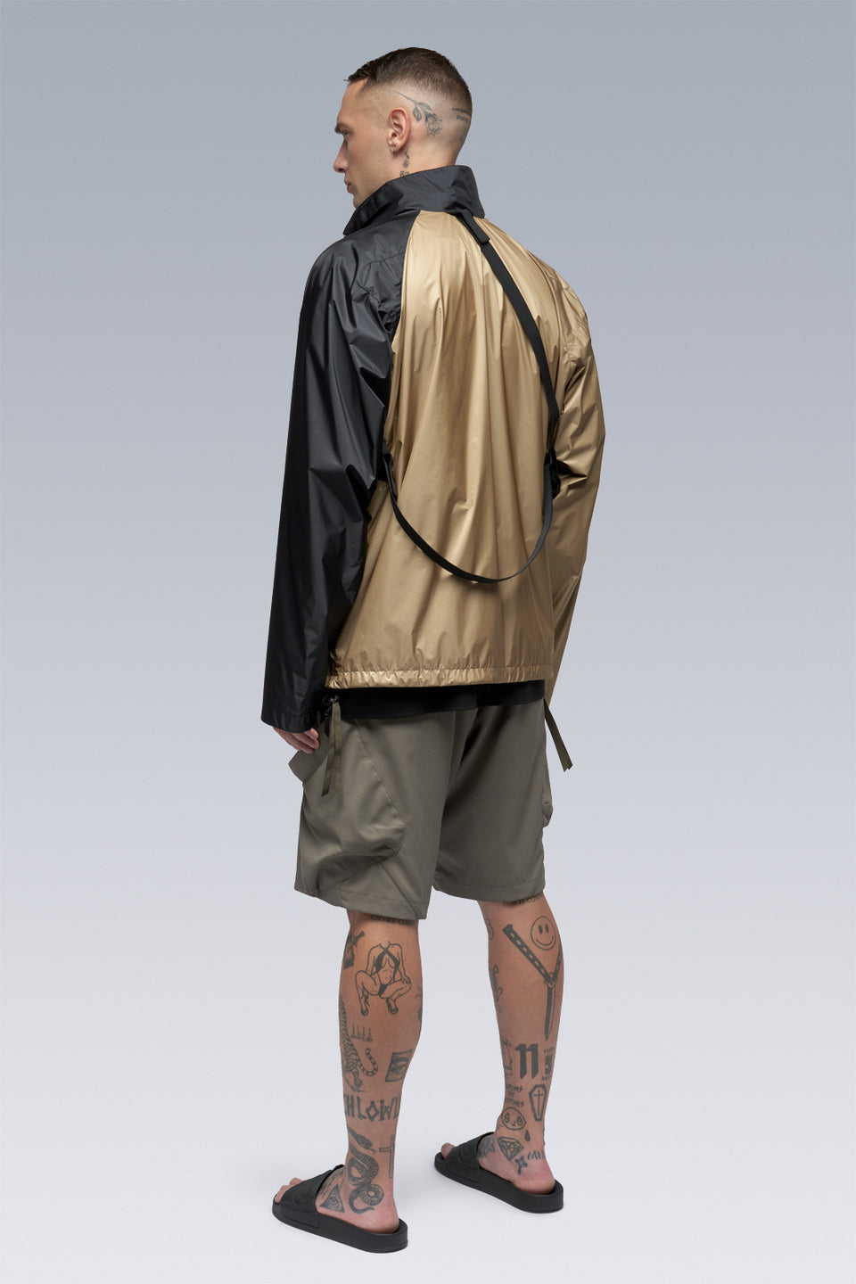 J95-WS 2L Gore-Tex Infinium™ Windstopper® Jacket - Khaki/Black