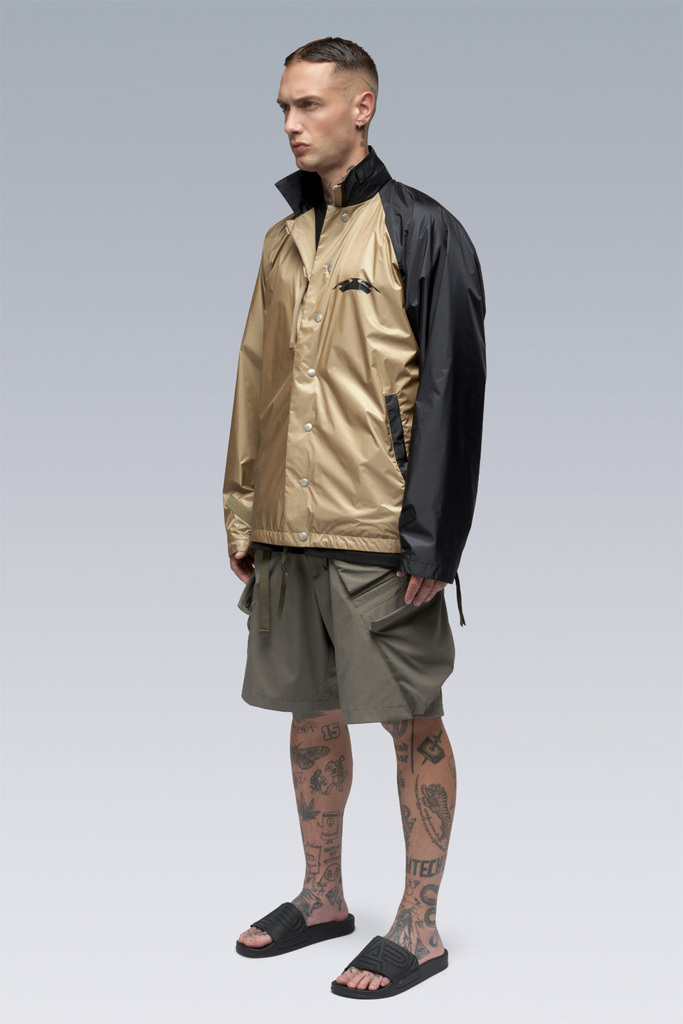 J95-WS 2L Gore-Tex Infinium™ Windstopper® Jacket - Khaki/Black