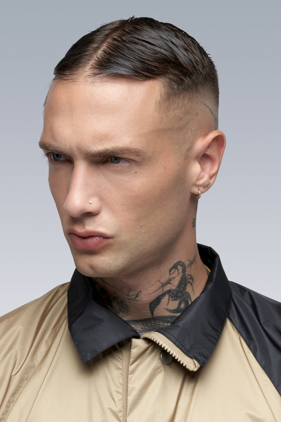 J95-WS 2L Gore-Tex Infinium™ Windstopper® Jacket - Khaki/Black