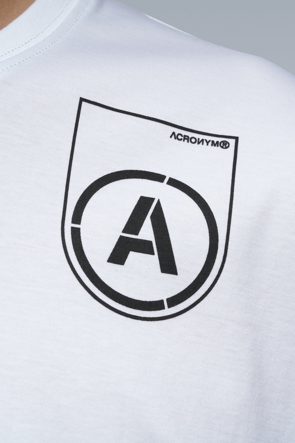 S24-PR-B 100% Cotton Mercerized Short Sleeve T-shirt - White