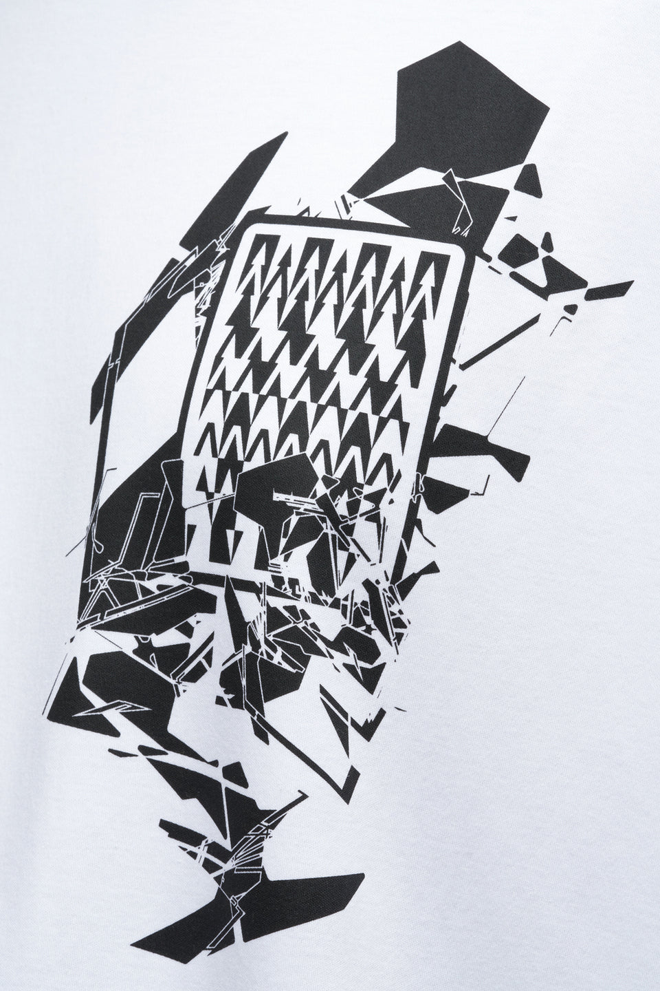 S25-PR-B 100% Cotton Mercerized Sleeveless T-shirt - White