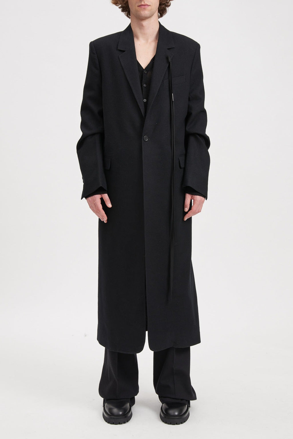 ARMAND STRAIGHT TAILORED COAT