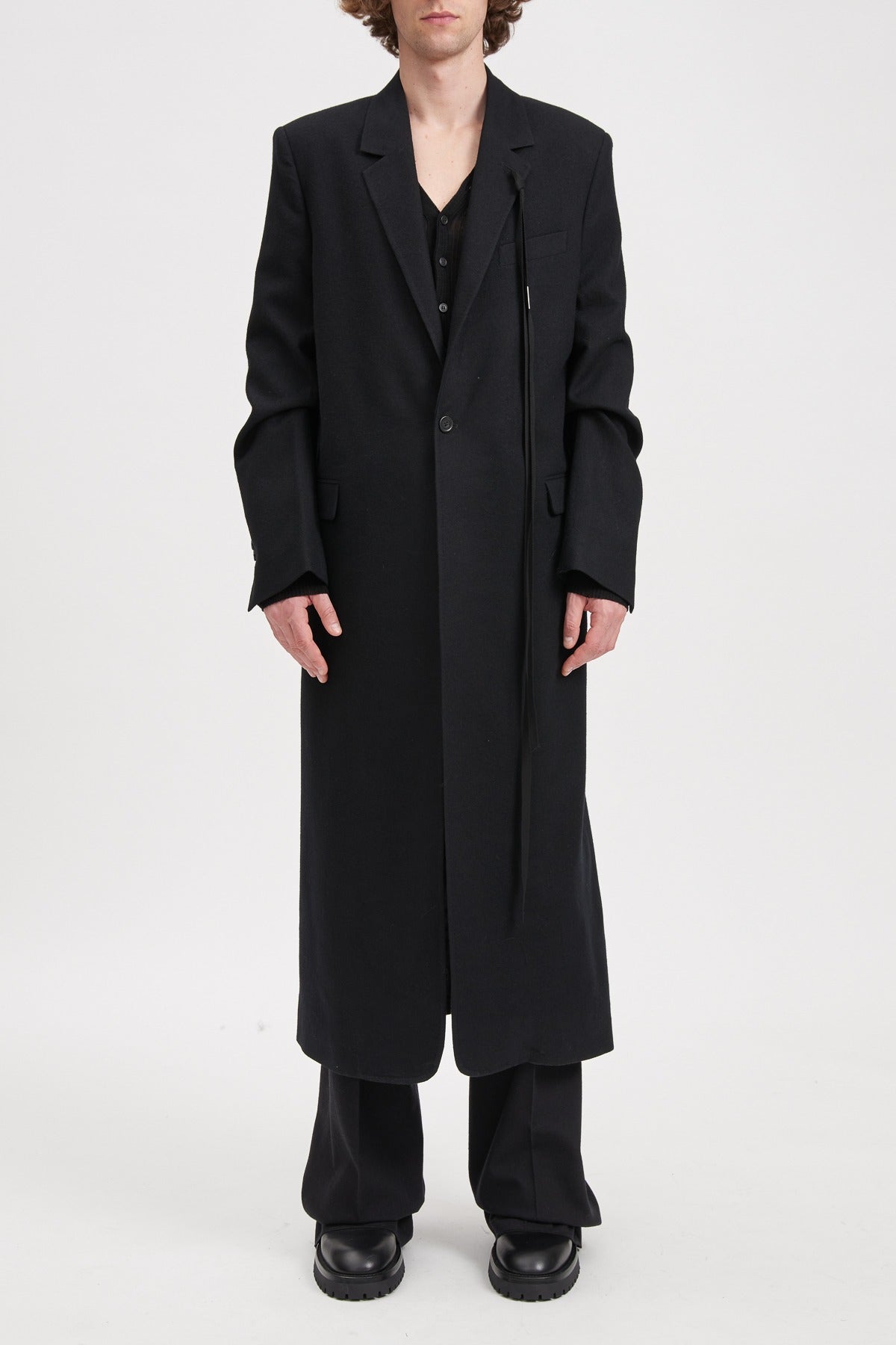 ARMAND STRAIGHT TAILORED COAT