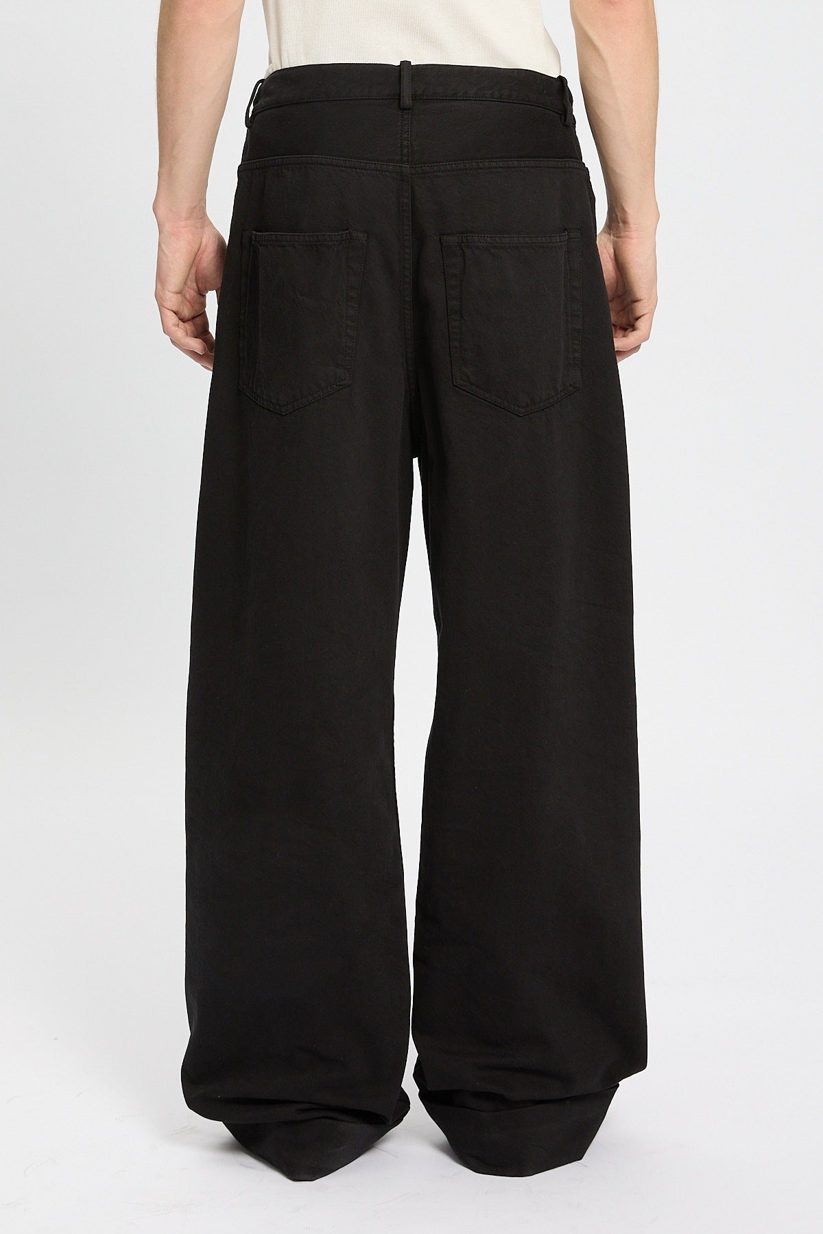 MICHAËL 5-POCKETS HIGH COMFORT TROUSERS BLACK