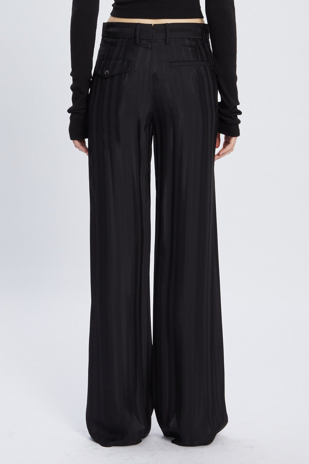 MAAIKE FLARED LEG COMFORT TROUSERS