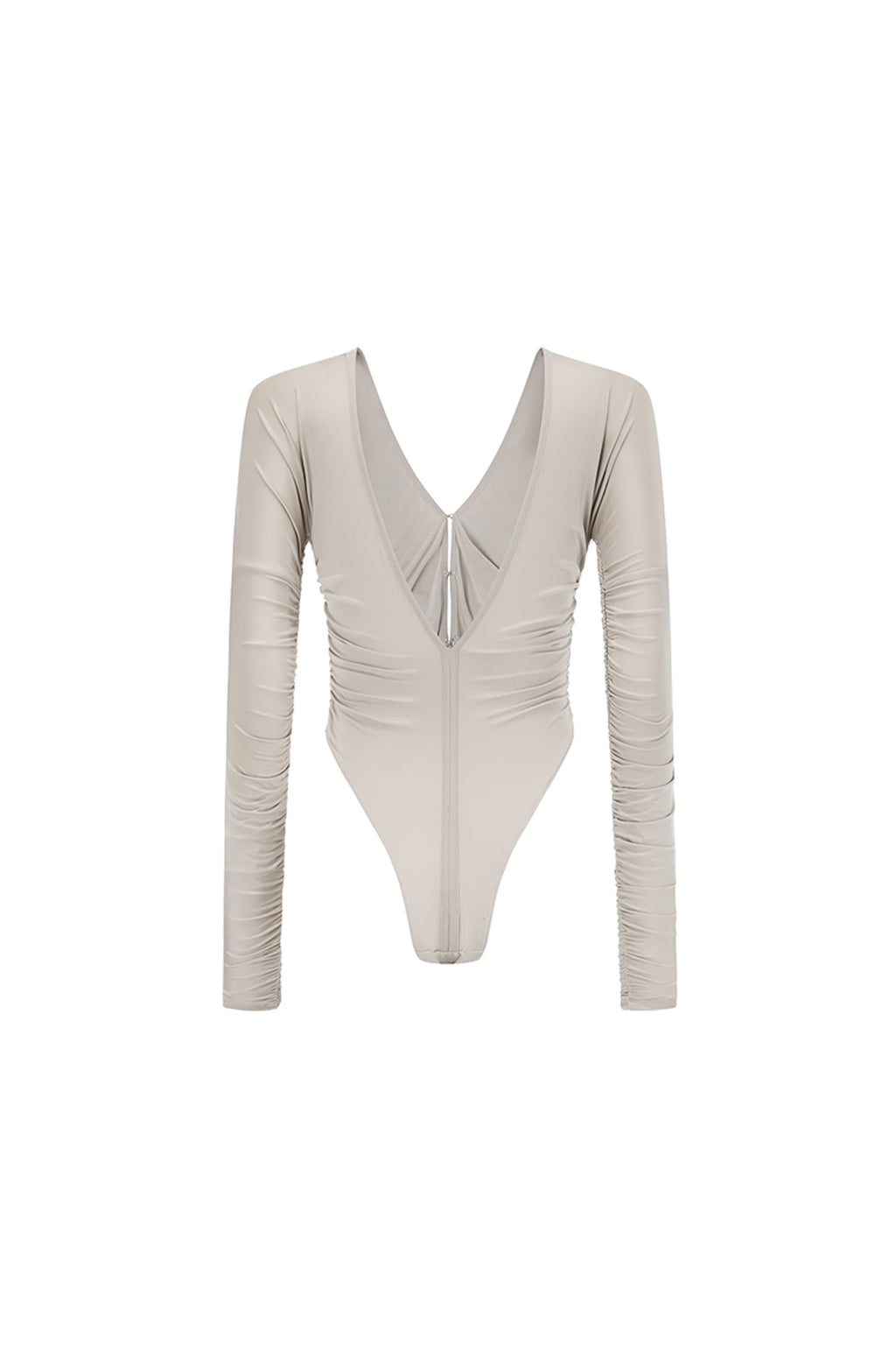 V-NECK JERSEY BODYSUIT