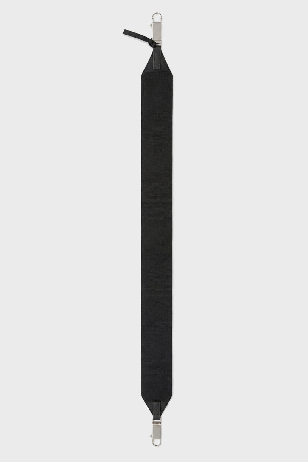 WIDE WEBBING STRAP BLACK