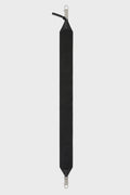 WIDE WEBBING STRAP BLACK