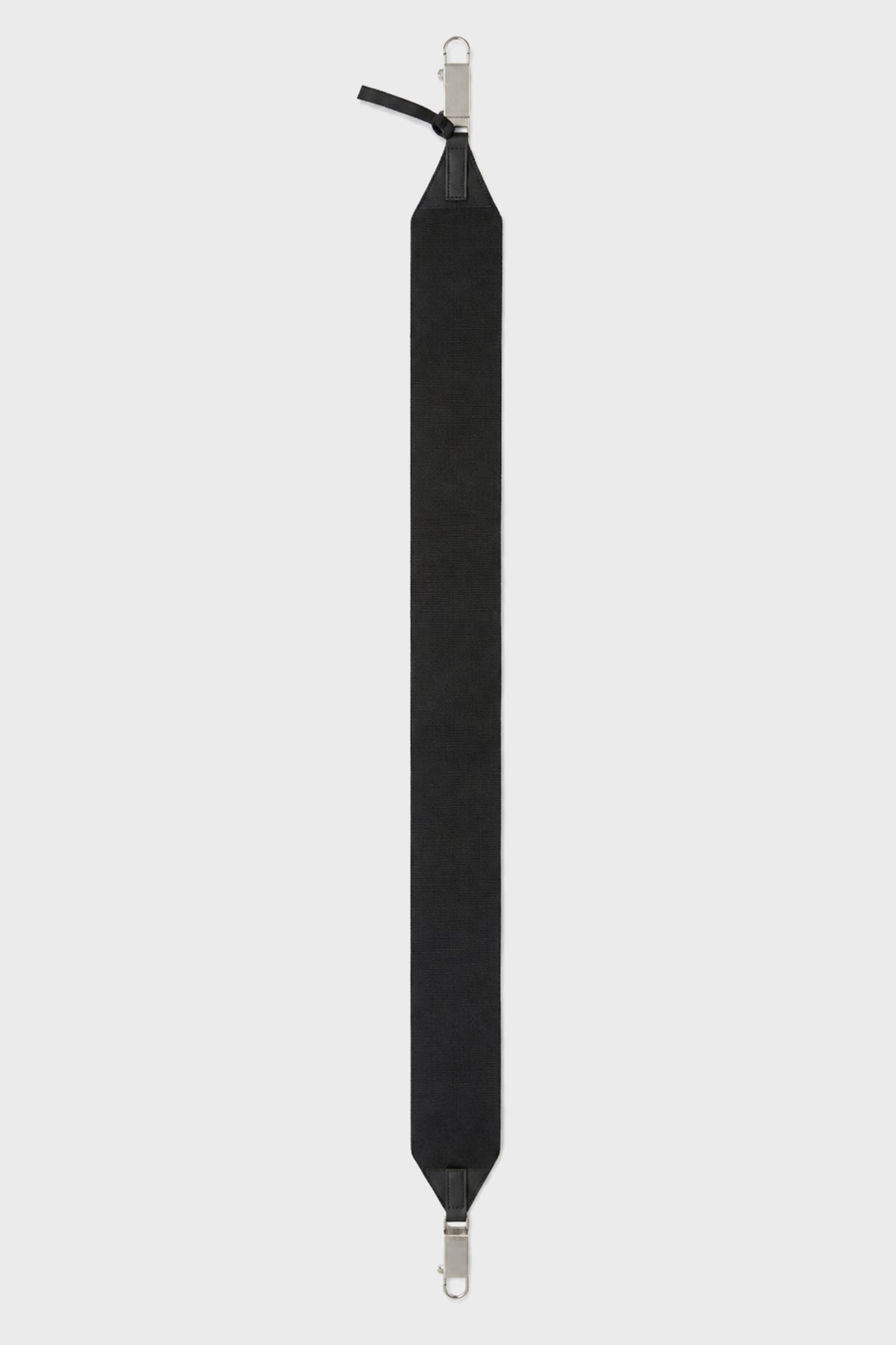 WIDE WEBBING STRAP BLACK