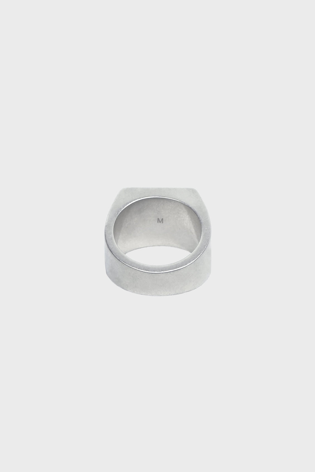 BOXING LOGO SIGNET RING