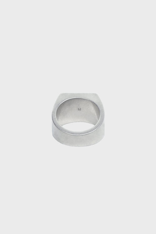 BOXING LOGO SIGNET RING