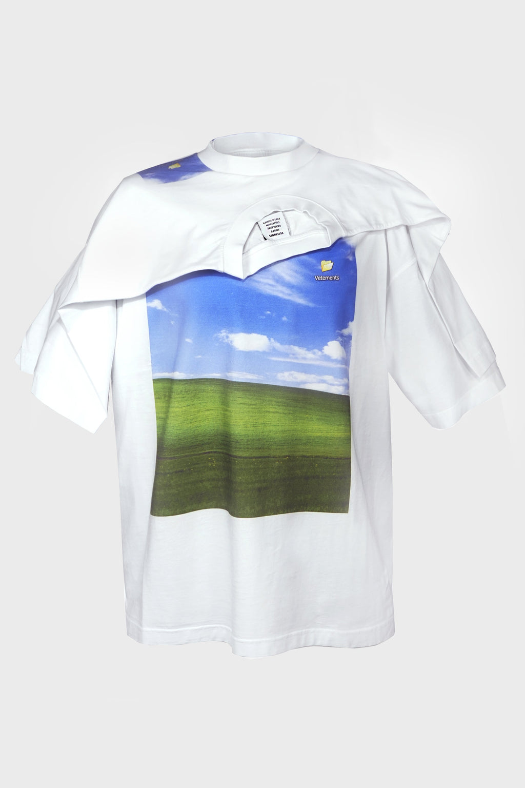 DESKTOP DOUBLE LAYERED T-SHIRT