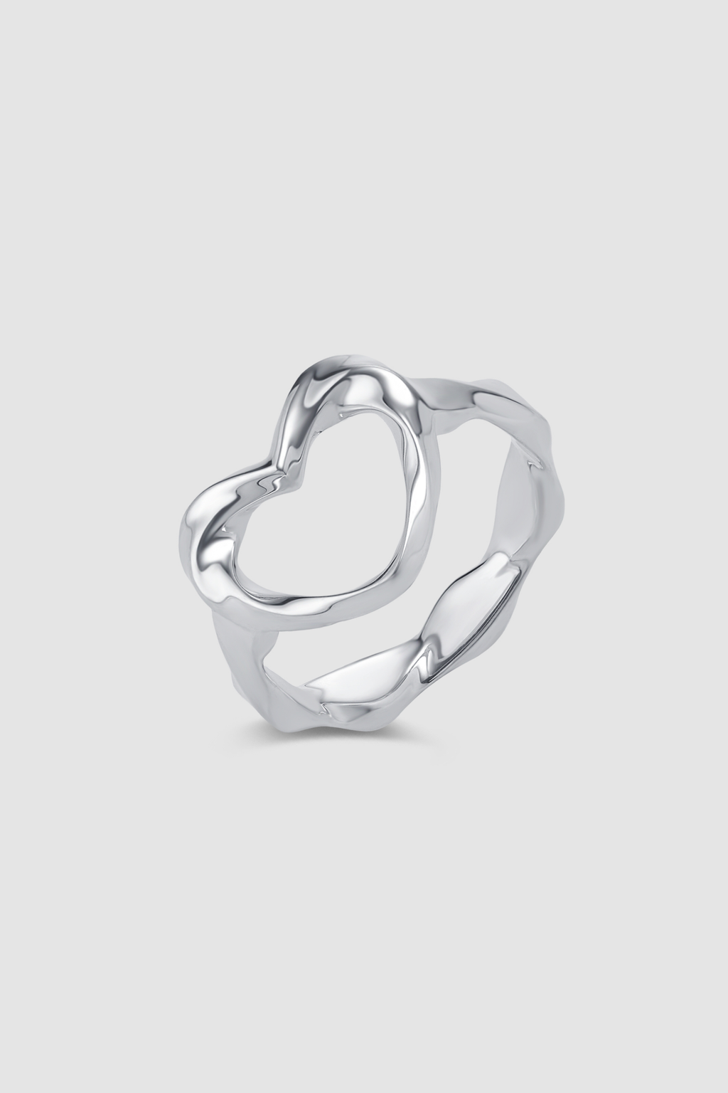 Twisted Heart Ring