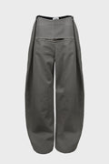 PLEATED PANTS WITH ZIP DETAIL