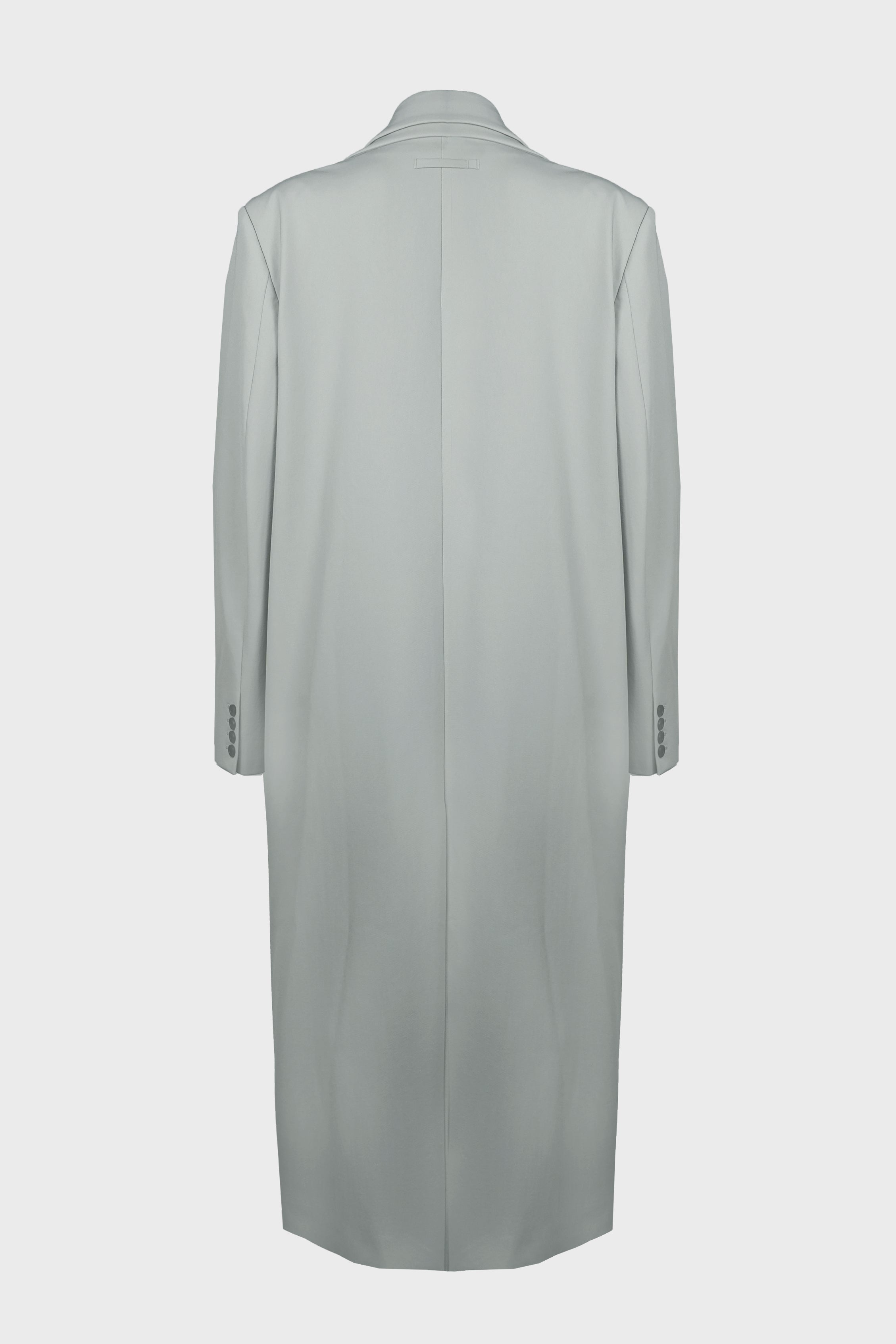 DOUBLE LAYER COAT WITH BODY DETAIL