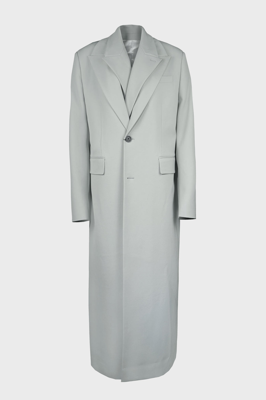 DOUBLE LAYER COAT WITH BODY DETAIL