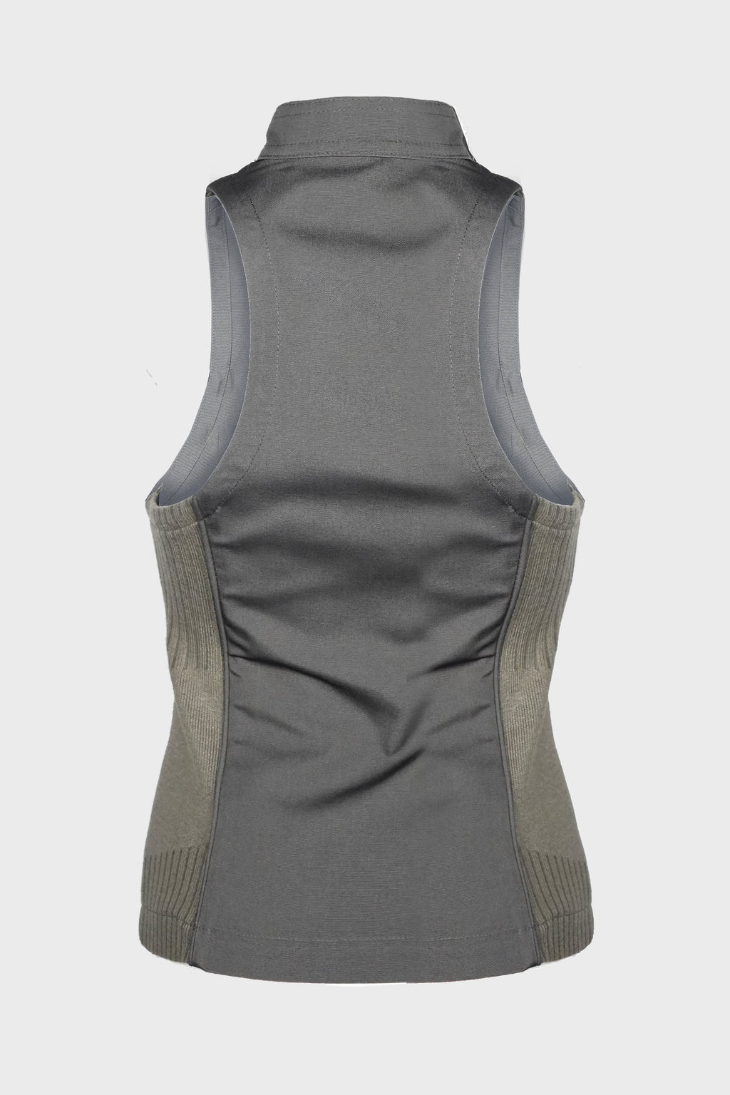 DOUBLE LAYER MOTO JACKET CHARCOAL