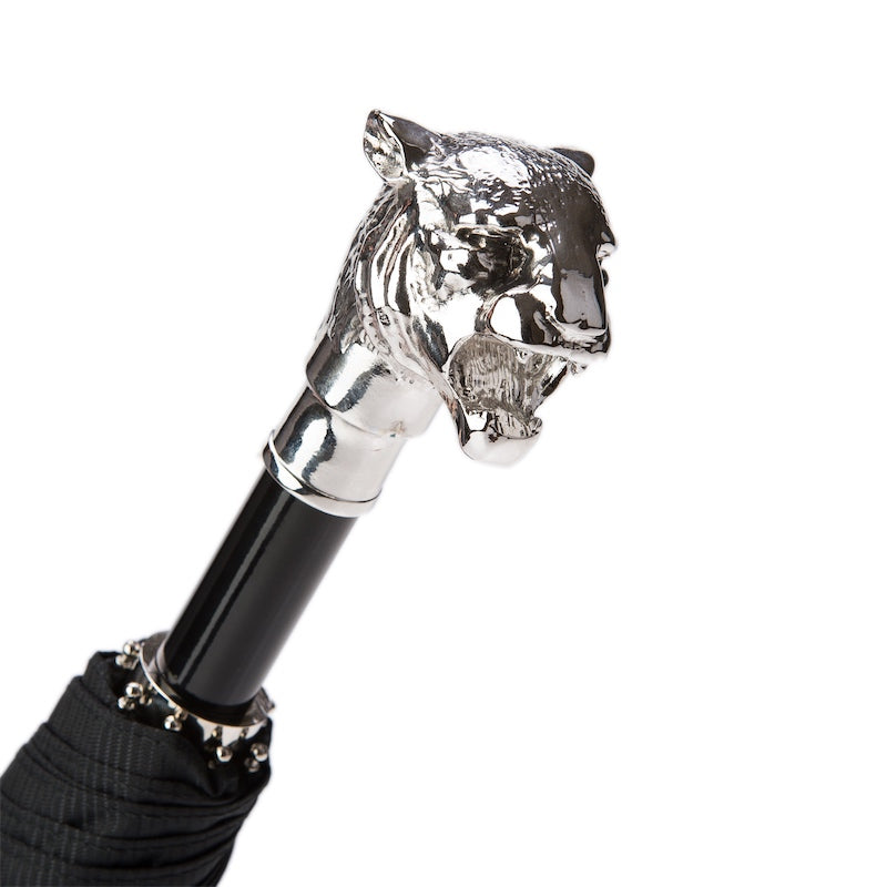 SILVER TIGER FOLDING UMBRELLA