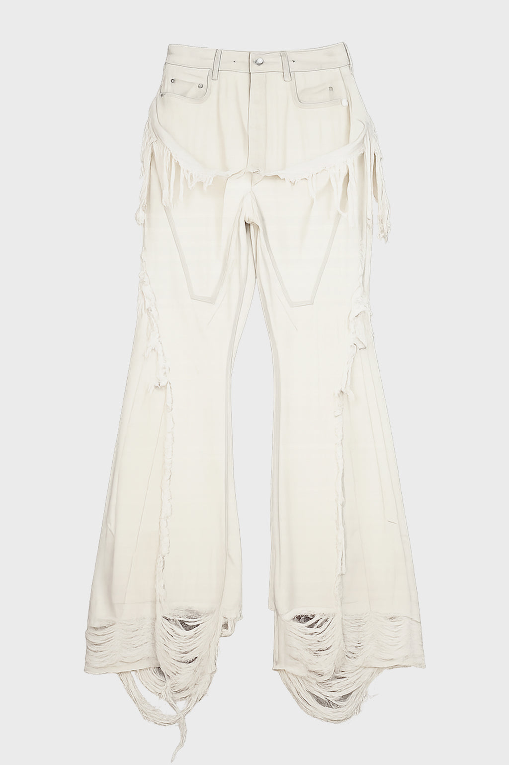 SLIVERED BOOTCUT MILK WASH