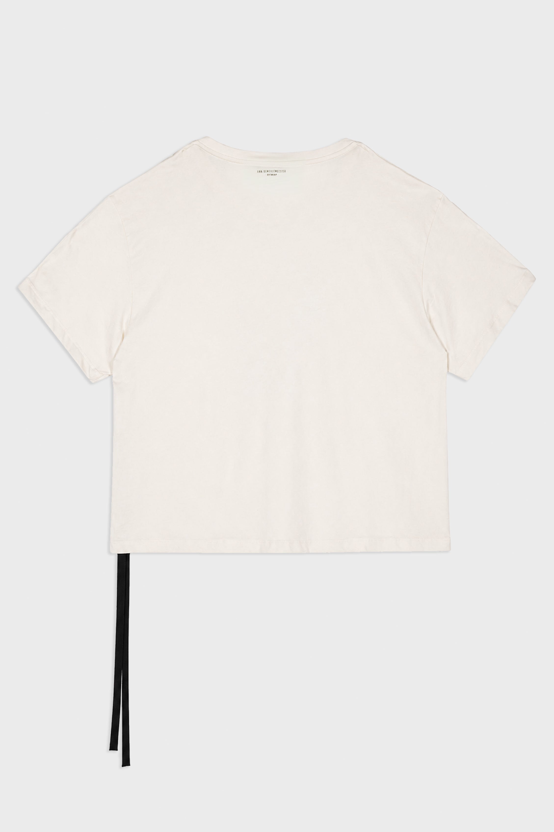 LU RELAX FIT BOXY T-SHIRT WITH "WILDFLOWER" PRINT IVORY