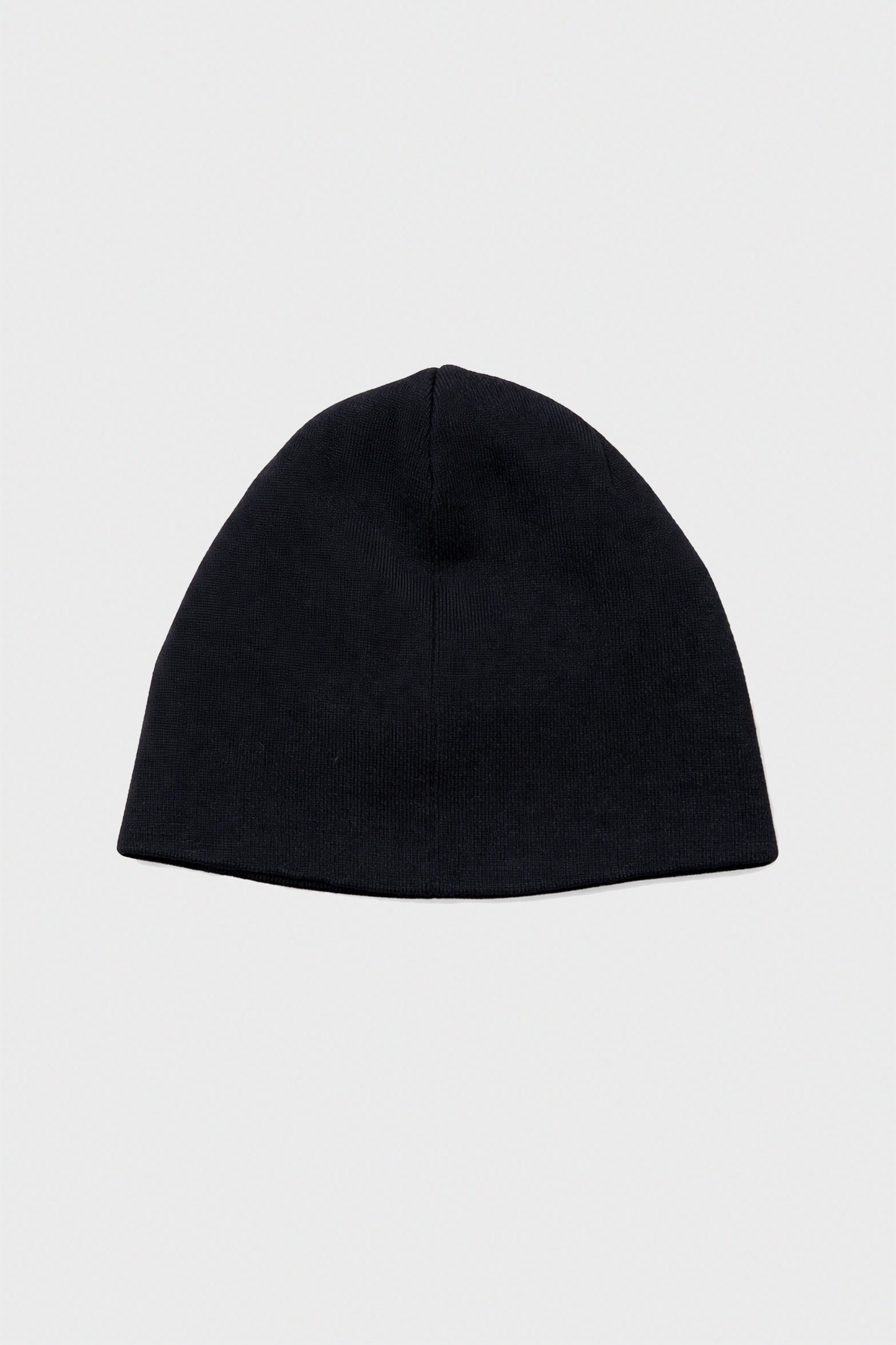 BIKER CROSS LOGO BEANIE BLACK