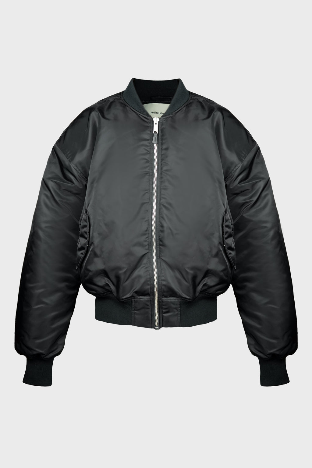 CROPPED BROAD BOMBER OIL