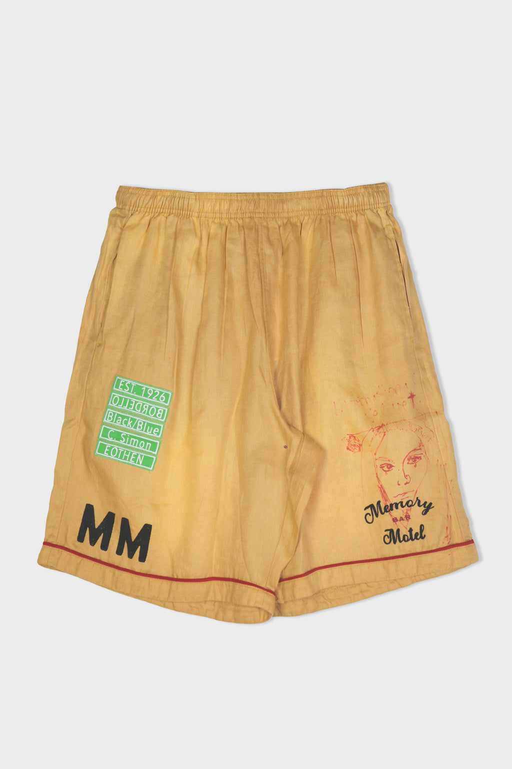 MONTAUK BOWLING SHORT YELLOW