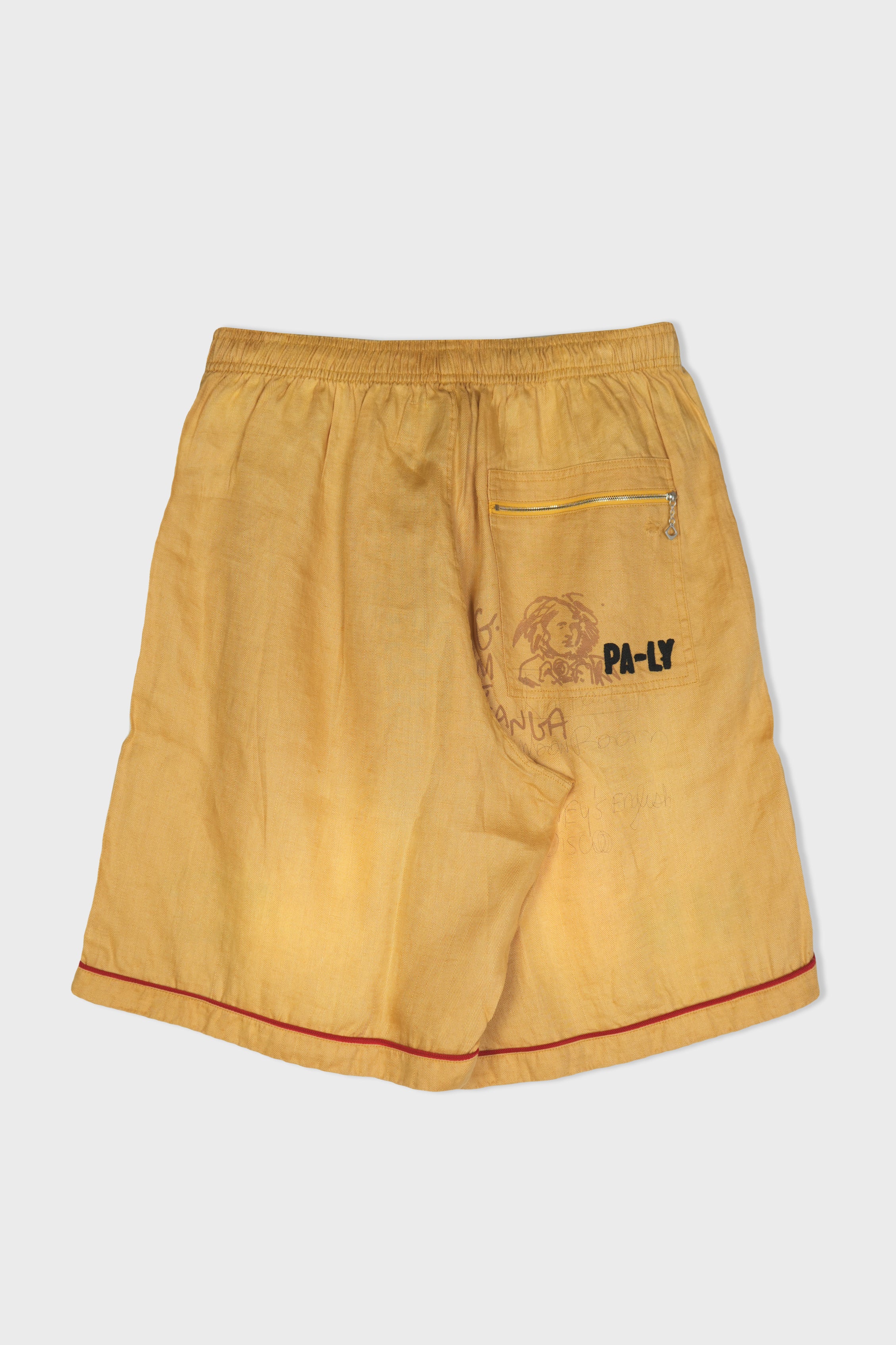 MONTAUK BOWLING SHORT YELLOW